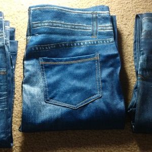 3 Pair Genie Slim Jeggings size L/XL